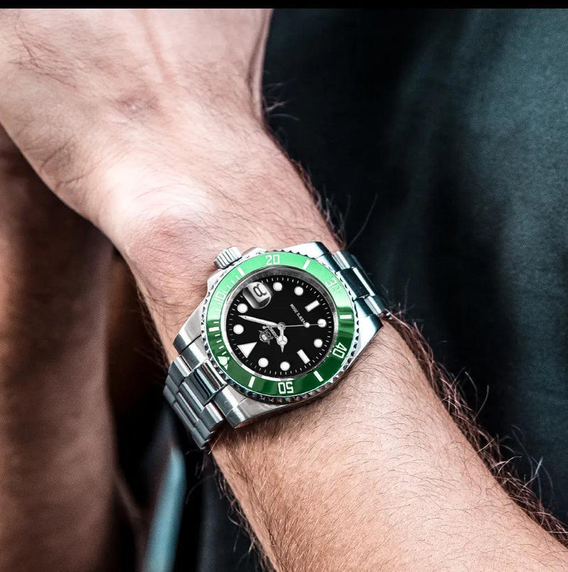 Relógio Masculino Submariner Verdegar Dive