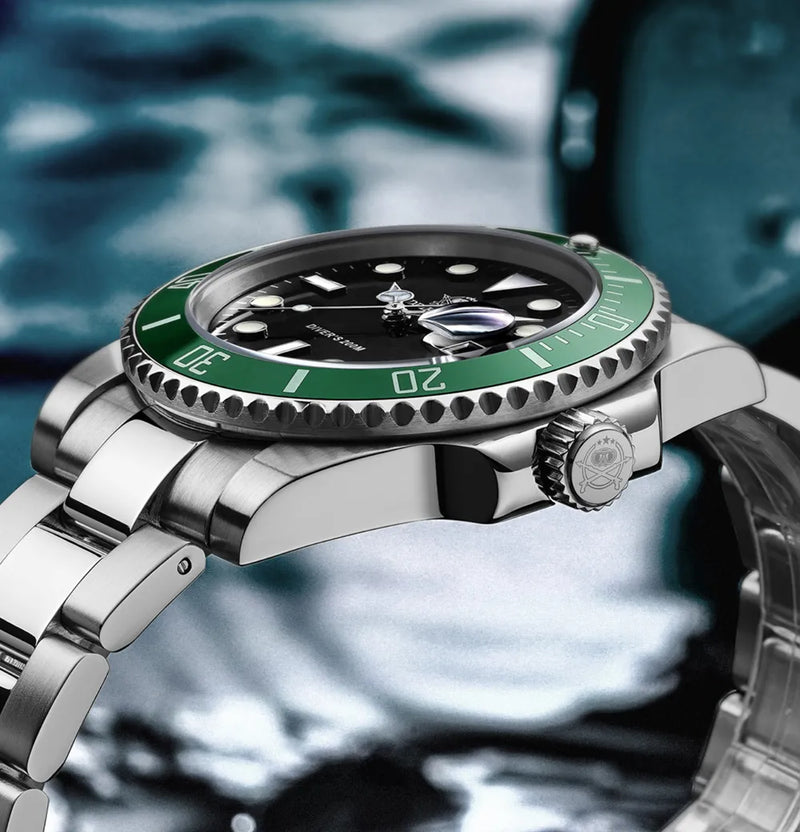 Relógio Masculino Submariner Verdegar Dive