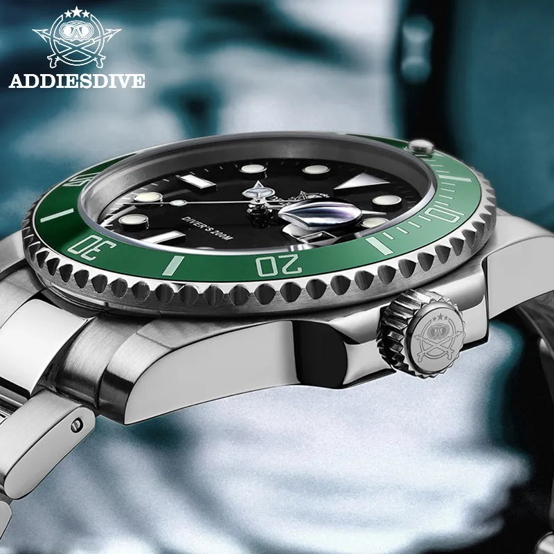 Relógio Masculino Submariner Verdegar Dive